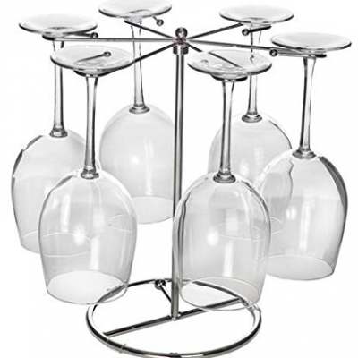 Six Wine Glass Drying Rack