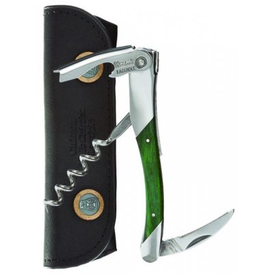 Chateau Laguiole Waiter’s Corkscrew – Green Stamina Wood