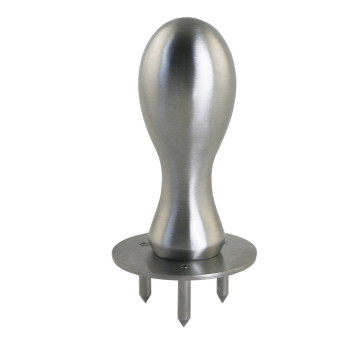 Cheese Clincher, Brushed Stainless Steel